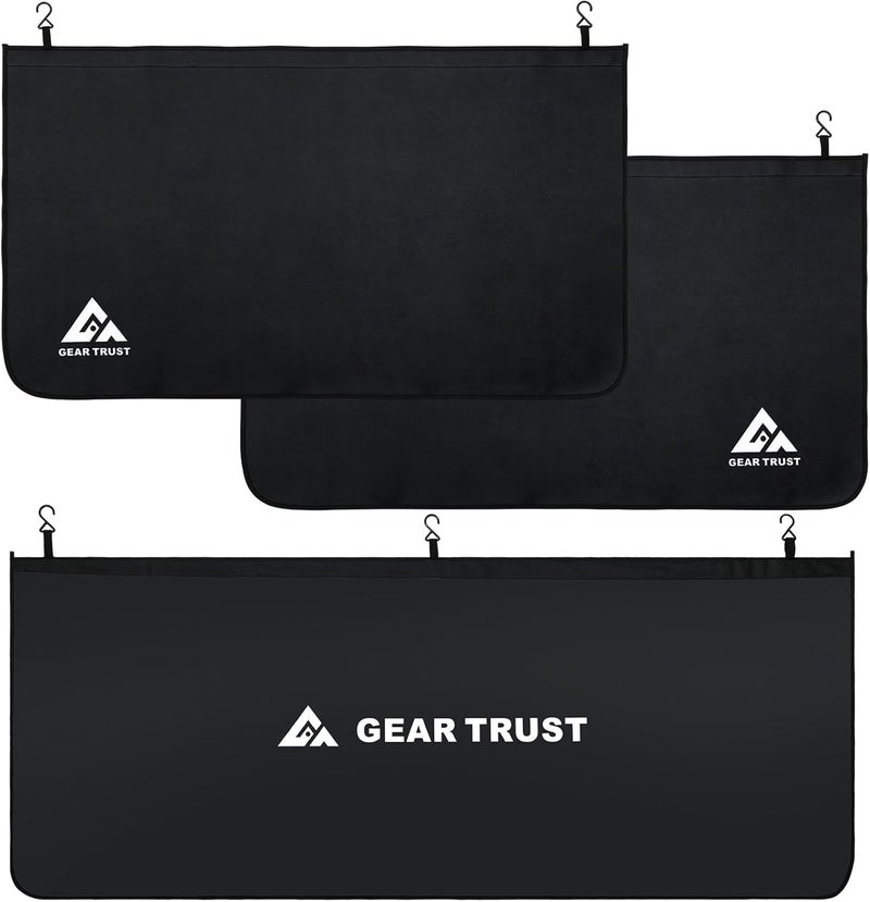 GearTrust Thick Car SUV Fender Covers for Mechanics, 3 Pcs Large Size Dual Layer Protection Car Fender Protector for Mechanics, Magnetic Vehicle Work Mat Repair Accessories (Thick Version, Large) - Image 1